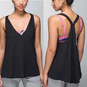 Lululemon Breathe & Flow 2-in-1 Secret Garden Tank